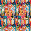 Radiant color in the Crafty Cats Collection