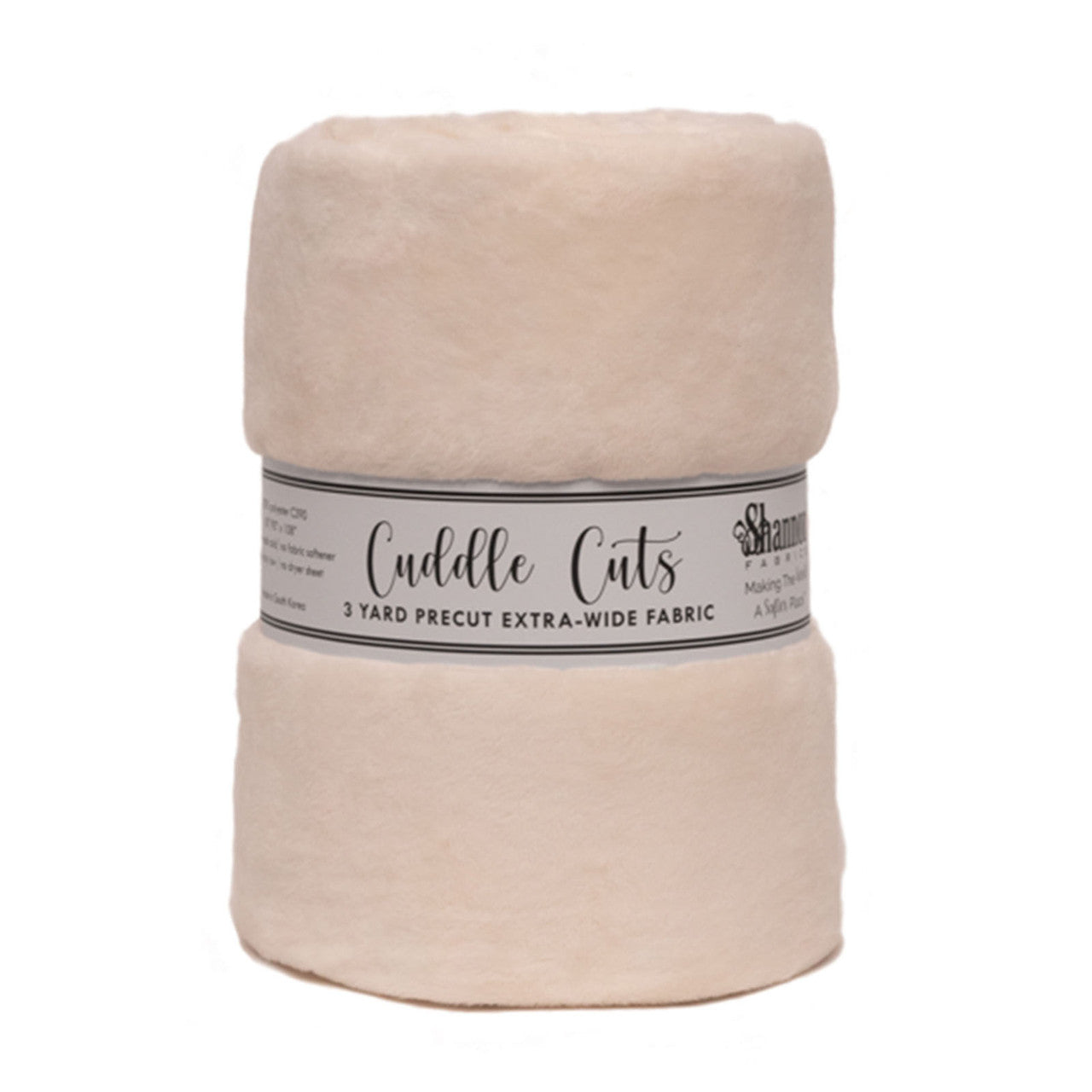 Cuddle Cuts 110" Extra-Wide 3 Yard Cut Ivory