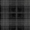 Holly Jolly Flannel in Big Black Plaid for Maywood Studio
