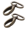 Swivel Hook 1in, in Antique Brass, Set of Two from byAnnie