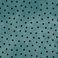 Woolies Flannel with Polka Dots in Teal by Maywood Studio