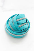 Knot and Thread Design Zipper Tape #5 3yd Aqua Splash | #KAT ZIP11